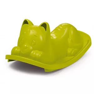 Rocking toy SMOBY 830104, plastic ride-on rocker for children, green, for ages 1.5–6 years