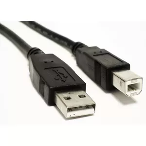 USB kabelis Akyga AK-USB-12 USB 2.0, USB A uz USB B, 3 m, melns