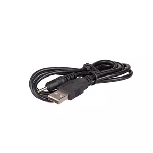 USB A kabelis Akyga AK-DC-02 — 0.8 m, melns, niķeļa pārklājuma kontakti