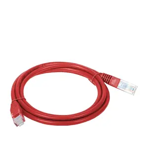 Сетевой кабель A-LAN KKU5CZE1 Cat5e U/UTP 1 м, RJ-45 штекер–штекер, 26/7 AWG, красный