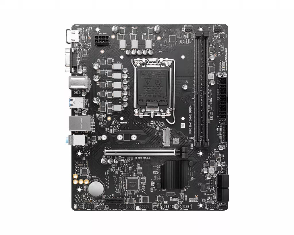 Материнская плата MSI PRO H610M-E DDR4 micro ATX Photo 3