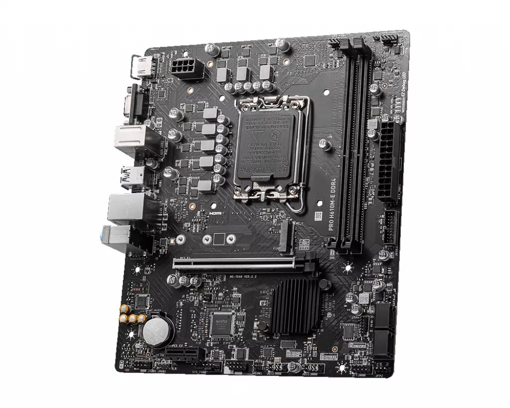 Материнская плата MSI PRO H610M-E DDR4 micro ATX Photo 4
