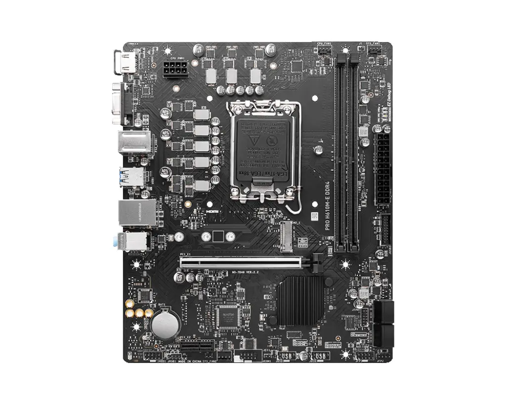 Материнская плата MSI PRO H610M-E DDR4 micro ATX Photo 7