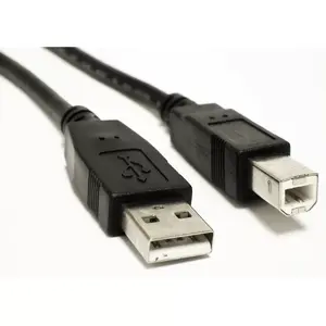 USB kabelis Akyga AK-USB-18 — USB 2.0, USB A uz Mini-USB B, 5 m, melns
