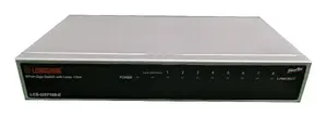 Longshine Unmanaged Desktop Gigabit Ethernet Switch LCS-GS7108-E — 8×10/100/1000 Mbps RJ-45, 16 Gbit/s switching, 8000 MAC