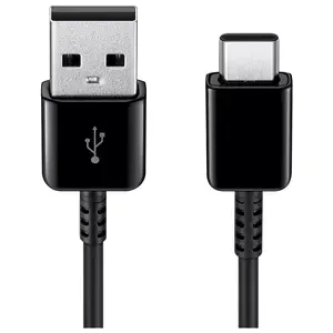 Кабель USB-C GoodBuy 1 м — черный, кабель USB-C на USB-C для передачи данных и зарядки