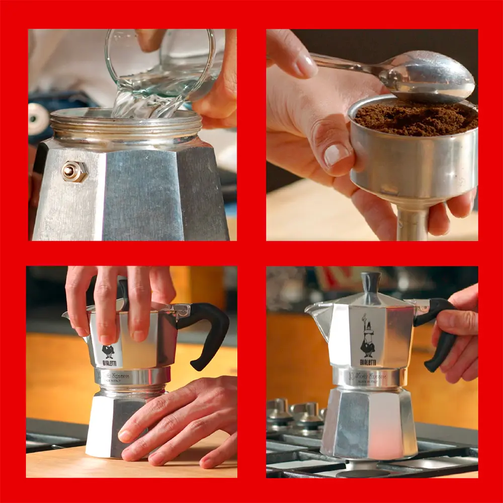 Bialetti Moka Express 0.2 L Moka Pot Photo 4