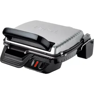 Контактный гриль Tefal GC3050 мощностью 2000 Вт в корпусе из нержавеющей стали с регулируемым термостатом
