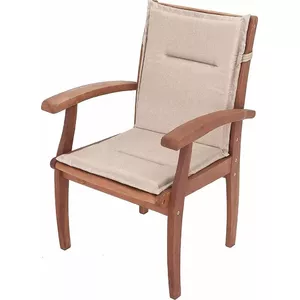 Spilvens āra mēbelēm Hobbygarden MIAMI PRESTIŻ Beige — sēdekļa spilvens, modelis MIPBEZ6