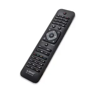 SAVIO remote control RC-10 for Philips TV, IR wireless, black, press-button input