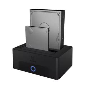 ICY BOX 2-bay Docking and Cloning Station USB 3.0 for 2.5" 3.5" SATA Drives