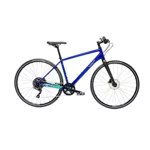 VAAST U/1 STREET pilsētas velosipēds, 700C riteņi, izmērs M (46 cm), spīdīgi zils
