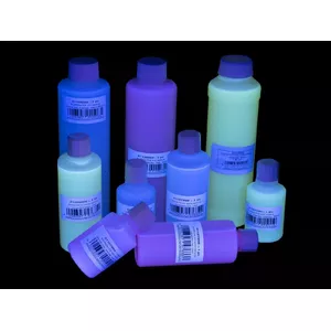 Zīmogu tinte EUROLITE UV-aktīvā Caurspīdīgi sarkana 50 ml, UV-redzama