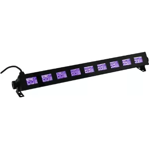LED UV bārs EUROLITE Party UV Bar-9 ar 9x3W UV LED