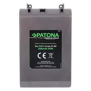 PATONA Premium Akumulators Dyson V7 Putekļu sūcējam 21.6V 2500mAh 54Wh Litija-jonu