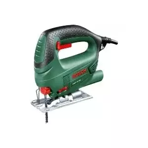 Jigsaw Bosch PST 650 — 500 W, 300 W output, 65 mm wood cut, 4 mm steel cut, top-handle, tool-free blade change