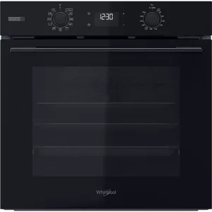 Whirlpool OMSK58CU1SB Elektriskā iebūvējamā cepeškrāsns 71 l melna ar tvaiku grillu konvekciju pašattīrīšanos un digitālo taimeri