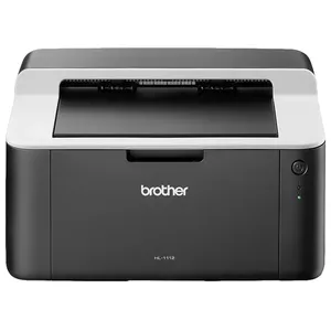 Brother HL-1112 lāzera printeris — melnbalts A4, 2400 x 600 DPI, 20 lpp/min, bez dubultās drukas