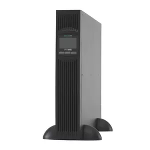 ONLINE USV-Systeme ZINTO 2000 Line-Interactive nepārtrauktās barošanas avots 2 kVA 1800 W ar 8 maiņstrāvas ligzdām un Rackmount Tower dizainu