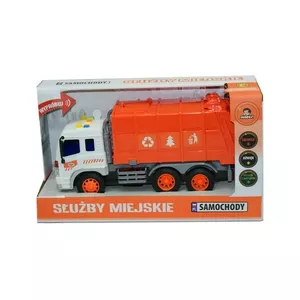 Toy garbage truck Madej model 078710 with sound and light features