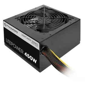 Barošanas bloks THERMALTAKE Litepower G2 450 W ATX 2.3, 24‑pin, 120 mm ventilators, 2x PCIe 6+2 pin
