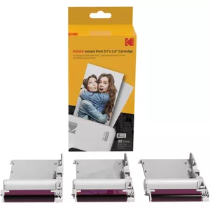 Kodak 4PASS kasete CRG-230 siltuma sublimācijas drukai — 60 attēlu 2.1×3.4 collu