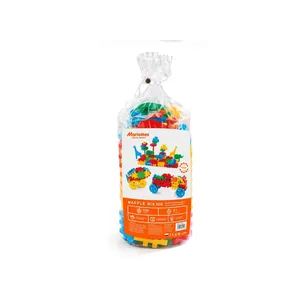 Konstruktors Marioinex Mix 100 Modelis 900208 – dažādu plastmasas klucīšu komplekts, 100 gab.